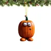Nuevo producto transfronterizo en stock: Colgantes planos de acrílico de dibujos animados mixtos de Halloween y llaveros de acrílico