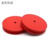 Polia de madeira 8X45mm furo 4mm roda motora de borracha de madeira tecnologia artesanal DIY roda de pequena produção