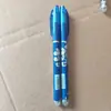 Caneta Gel Apagável Transfronteiriça 0.5 Ponta Fina Apagável a Quente Caneta que Desaparece em Alta Temperatura Azul Azul e Branca Porcelana Caneta que Desaparece