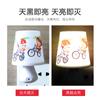 Regalo Publicitario de Fábrica Transfronteriza Dibujo Animado Luz Nocturna LED Enchufe Sensor de Control de Luz Dormitorio Mesita de Noche Luz Nocturna de Pasillo