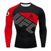 Conjunto de Traje de Entrenamiento de Boxeo Lucha Artes Marciales Fitness Sanda Ropa Deportiva UFC Manga Larga Pantalón Largo Secado Rápido para Niños
