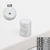 Puxador de furo único moderno minimalista preto para porta de armário armário guarda-roupa alumínio liga de alumínio luxo luz dourada puxador de gaveta estilo europeu e americano