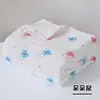 Toalha de banho de gaze de seis camadas Classe A toalha de gaze de algodão para bebê colcha de bebê cobertor de bebê fornecimento de origem