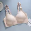 Gel Verano Delgado Sin Costuras Soporte Elevación Sin Aros Fruncir Anti-Caída Recoger Lados Boob Talla Grande Ropa Interior Sujetador