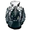 Comercio electrónico transfronterizo Europa y Estados Unidos nuevo Assassin's Creed impresión 3D moda chalecos holgados con capucha para parejas fabricantes suministro directo