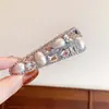 Pinzas BB de Cristal Lujo Ligero Pinzas Laterales para el Cabello con Pedrería Pinzas de Alta Gama para el Flequillo Pinzas para el Vello Rebelde de la Parte Posterior de la Cabeza Hechas a Mano Nuevo Estilo 2025