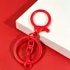 Color Níquel Pintado Joyería Accesorios Aleación Anillo Plano Llavero Broche de Langosta DIY Set de 3 Piezas Hebilla Colgante en Forma de 8 Venta al por Mayor