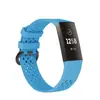 Adecuado para Fitbit Charge 3/4 Correa de Silicona Charge-3/4 Modelo Deportivo Pulsera de Repuesto Inteligente