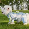 Ropa para Mascotas Otoño e Invierno Explorador de Garras Tres Pruebas Cuatro Patas Asalto Abrigo de Algodón Talla Pequeña Perros Ropa para Perros Bichón Venta al por Mayor
