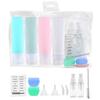 Set de Botellas Dosificadoras de Silicona de 80 ml Fábrica Fuente de Amazon Portátil para Viajes Superventas Transfronterizo