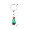 Chaveiro de Natal Pingente Criativo Transfronteiriço Chaveiro de Natal Papai Noel Árvore de Natal Pequeno Presente Fábrica Atacado