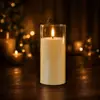 Lámpara de Velas de Simulación Transfronteriza Lámpara de Vela Electrónica LED Universal Lámpara de Vela de Plástico Simple Lámpara de Atmósfera para Fiesta Festiva
