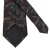 Corbata de negocios de cuero de 8 cm a rayas en stock corbata de poliéster para hombre jacquard negocios corbata vintage fabricantes suministro