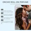 Encantador Perfume Roll-On Orquídea Fragrante Fragrância de Orquídea Deixa um Charme Encantador Fresco e Elegante Perfume Portátil