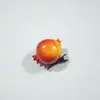 Grampo de Cabelo de Fruta Simulada para Mulheres, Personalizado, Criativo, Engraçado, Grampo Bico de Pato, Grampo Divertido para Franja Lateral, Grampo de Cabelo