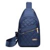 2026 Nueva Bolsa de Pecho de Nailon Bordada para Mujer, Bolso Cruzado Bordado de Moda y Versátil, Simple para Viajes al Aire Libre y Uso Diario