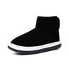 Pantuflas de algodón cálidas para personas de mediana edad y ancianos, de tacón alto, invierno, gruesas, antideslizantes, zapatos de algodón para hombres y mujeres