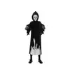 Nuevo disfraz de cosplay de Halloween transfronterizo, atuendo de Parca de calavera luminosa con ojos brillantes, disfraz de bruja fantasma
