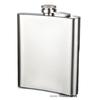 Suministro directo de fábrica botella de agua de acero inoxidable de 18 oz para exteriores, metal, camping, petaca, venta al por mayor, botella de licor con funda