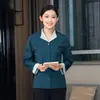 Ropa de Trabajo Limpieza Mujer Manga Larga Otoño Invierno Habitación de Huéspedes Hotel Piso Personal de Limpieza Tía Uniforme de Limpieza