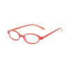 Gafas para miopía de montura pequeña lisa ultraligera para mujer, rojas, ovaladas, estilo Y2K, anti luz azul, gafas planas, montura para ojos de chica guapa