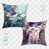 Almohada Dakimakura de Anime Hermana Pistola Violeta Gema Negra Torre Negra Gato Negro Funda de Almohada Doble Cara Cojín Regalo One Piece Mayoreo