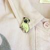 Broche de metal para perro mascota de venta caliente, insignia para ropa y sombrero, aleación, accesorios para amantes de los animales, una generación de punto