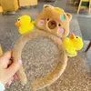 Nueva Diadema de Felpa de Dibujos Animados, Para Tomar Fotos de Niña en Parque de Atracciones, Pasador Lindo, Pinza Dulce para el Cabello, Diadema para Maquillaje y Lavado de Cara