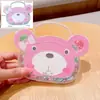 Set de dibujos animados para niños con cuentas, collar de niña, pulsera, rompecabezas, material para joyería DIY hecho a mano, bolsa, juguete, caja de regalo