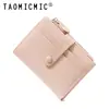 Nueva Cartera Corta Retro de Nicho para Mujer Plegable Deslustrada Ins 80% de descuento Cartera de Monedas Transfronteriza de Gama Alta