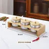 Jarras de Acero Inoxidable para Condimentos, Set Grueso de Tres Piezas, Bote Grande para Sal Doméstico, Bote para Azúcar MSG