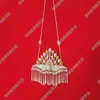 Joyería de Plata Yi de Daliangshan Sichuan Plata Mate Tradicional Étnica para Mujer Placa de Nombre Collar Performance Especial Danza Retro