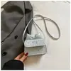Mini Bolsa Quadrada Estilo Coreano 2026 Nova Desenho Animado Fofa Laço Doce Menina Bolsa Transversal Batom Porta-Moedas
