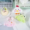 Bolsa Pingente Chaveiro Pelúcia Sapo e Coelho Fofos e Super Fofos Pingente Série Animal