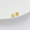 Caixa de presente quadrada cor de ouro 14K preservada pingente pequeno pingente joia DIY feita à mão material para pulseira colar