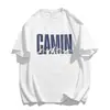Camiseta de Manga Corta de Verano para Hombre Estilo Hong Kong Ins Marca de Moda Camiseta Deportiva Suelta Versátil Casual de Media Manga Ropa para Hombre