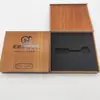 Empaque de Terminal Caja de Madera Almacenamiento Soporte Interior Impresión de Logo Música para Coche Tapa abatible Caja de Empaque USB Digital