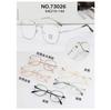 Armazón de Gafas Trendy de Aleación Ultraligero Moda Juvenil Protección Luz Azul Casual Duradero Explosivo Sudeste Asiático Comercio Electrónico Popular 73026