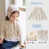 [Nuevo Producto] Camiseta de Manga Larga para Niña, Nuevo Estilo Otoño, Top Estilo Francés para Niños, Ropa de Bebé para Niña de 3 Años