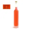 Botella de vino de frutas de 500 ml botella transparente de vino de hielo de 375 ml botella de vino de frutas esmerilada botella de vino extranjera material de cristal botella de vino vacía de vidrio