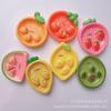 Simulación comiendo y jugando plato de frutas accesorios de resina pegamento crema diy funda para teléfono móvil horquilla agujero hebilla de zapatos adornos para coche