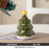 Árvore de Natal Criativa Porta-Palitos de Dente de Alto Valor Fofo Dispensador de Palitos de Dente Uso Doméstico Luxo Leve Caixa de Armazenamento para Fio Dental e Cotonetes Palitos de Dente
