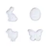 Nuevos Moldes de Primavera Serie Pascua, Moldes para Galletas de Simulación 3D, Moldes para Panecillos de Dibujos Animados, Disponibles en Stock