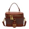 Bolso Texket de Color Contrastante de Nicho Bolso Pequeño para Mujer 2025 Nuevo Moderno Moda Versátil Casual Bolso de Hombro Cruzado