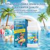 Tabletas de Limpieza para Piscina de Liberación Lenta, Multiusos, Desinfección de Calidad del Agua, Desodorización, Completamente en Inglés, Transfronterizas