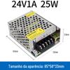 AC 220V a 5V 12v24v fonte de alimentação comutada 1A 5a10A monitoramento LED transformador DC adaptador DC