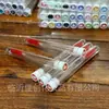 Cepillo de Mascara Desechable Transfronterizo Portátil con Diamante Empaque Individual Peine para Pestañas Brocha para Maquillaje de Cejas Cepillo para Pestañas
