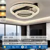 6 Lámparas de Techo Italianas de Lujo Ligero Atmosféricas de Gama Alta para Sala de Estar, Luz Principal Simple para Protección Ocular, Accesorio de Lámpara de Techo Zhongshan, Artículo Predeterminado para Toda la Casa de Hierro