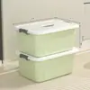 Caja de Almacenamiento Engrosada para Ropa, Juguetes, Snacks de Casa y Coche, Caja de Almacenamiento de Respaldo, Caja de Almacenamiento tipo Canasta de Plástico