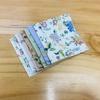 Pañuelo de algodón de alta calidad con estampado floral para mujer, toalla de cocina cuadrada, gruesa y con encriptación para niños.